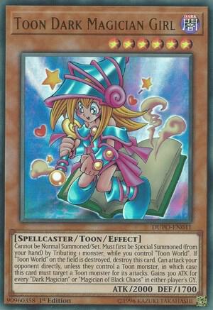 Toon Dark Magician Girl - Duel Power YuGiOh trading card