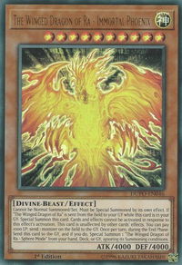The Winged Dragon of Ra - Immortal Phoenix - Duel Power (DUPO) #DUPO-EN046 - Ultra Rare YuGiOh Trading Card