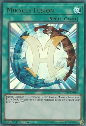 Miracle Fusion - Duel Power YuGiOh trading card