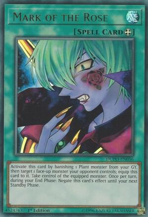 Mark of the Rose - Duel Power YuGiOh trading card
