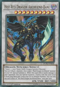 Hot Red Dragon Archfiend Bane - Duel Power (DUPO) #DUPO-EN058 - Ultra Rare YuGiOh Trading Card