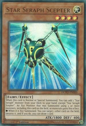 Star Seraph Scepter - Duel Power YuGiOh trading card