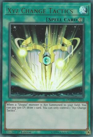 Xyz Change Tactics trading card from Duel Power Xyz Change Tactics - Duel Power YuGiOh trading card