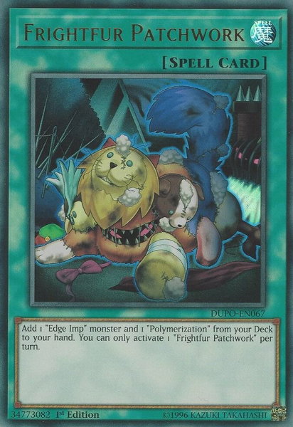 Frightfur Patchwork - Duel Power YuGiOh trading card