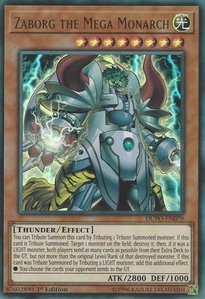 Zaborg the Mega Monarch - Duel Power (DUPO) #DUPO-EN079 - Ultra Rare YuGiOh Trading Card