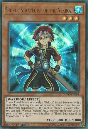 Shurit, Strategist of the Nekroz - Duel Power YuGiOh trading card