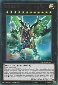 Super Quantal Mech King Great Magnus - Duel Power (DUPO) #DUPO-EN093 - Ultra Rare YuGiOh Trading Card
