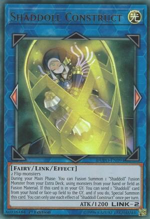 Shaddoll Construct - Duel Power YuGiOh trading card