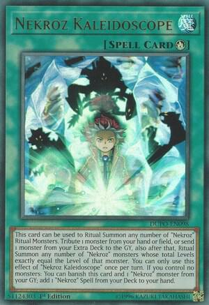 Nekroz Kaleidoscope trading card from Duel Power Nekroz Kaleidoscope - Duel Power YuGiOh trading card