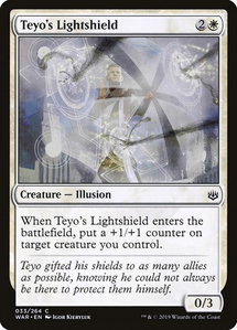Teyo's Lightshield - War of the Spark (WAR) #33 - Common Magic: The Gathering Trading Card