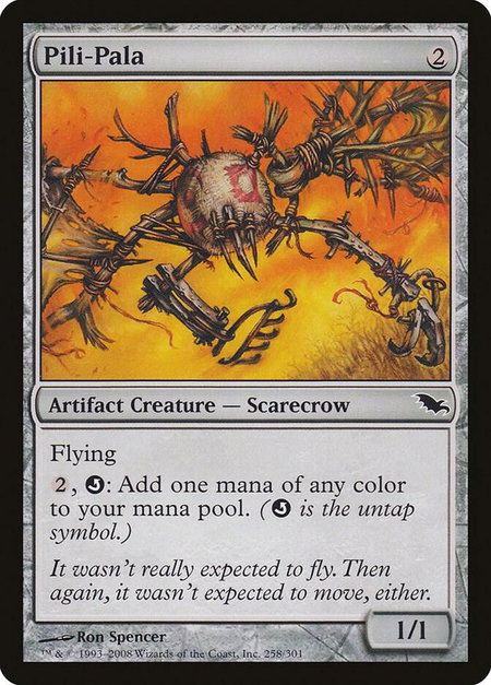 Pili-Pala - Shadowmoor Magic: The Gathering trading card