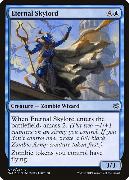 Eternal Skylord - War of the Spark Magic: The Gathering trading card