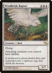 Windbrisk Raptor - Shadowmoor (SHM) #26 - Rare Magic: The Gathering Trading Card