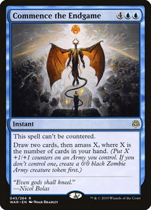 Commence the Endgame - War of the Spark (WAR) #45 - Rare Magic: The Gathering Trading Card