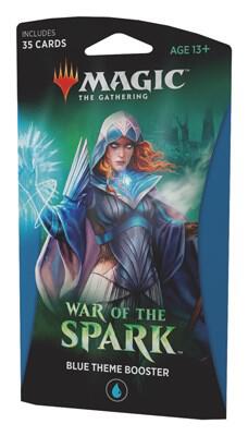 War of the Spark - Theme Booster Pack [Blue] - War of the Spark Magic: The Gathering trading card