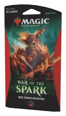 War of the Spark - Theme Booster Pack [Red] - War of the Spark Magic: The Gathering trading card