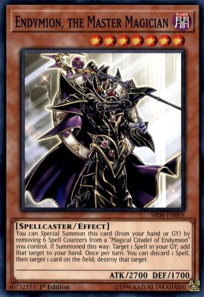 Endymion, the Master Magician - Structure Deck: Order of the Spellcasters YuGiOh trading card