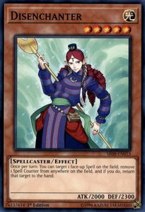 Disenchanter - Structure Deck: Order of the Spellcasters (SR08) #SR08-EN013 - Common / Short Print YuGiOh Trading Card