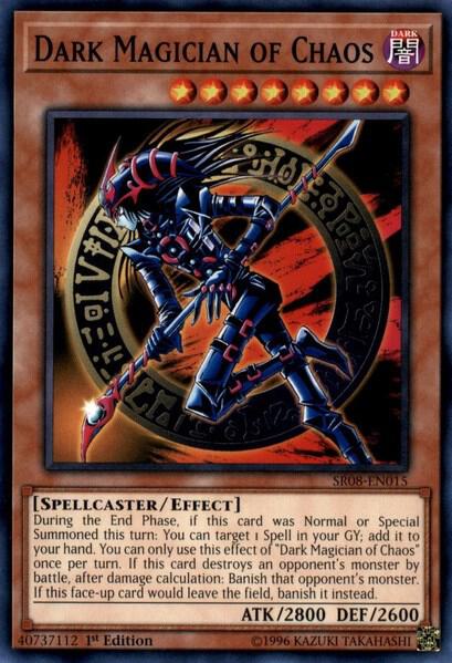 Dark Magician of Chaos - Structure Deck: Order of the Spellcasters YuGiOh trading card