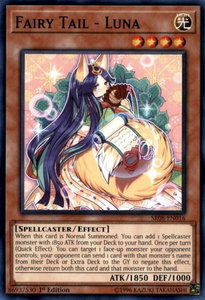 Fairy Tail - Luna - Structure Deck: Order of the Spellcasters (SR08) #SR08-EN016 - Common / Short Print YuGiOh Trading Card