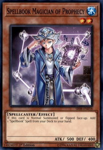 Spellbook Magician of Prophecy - Structure Deck: Order of the Spellcasters (SR08) #SR08-EN018 - Common / Short Print YuGiOh Trading Card