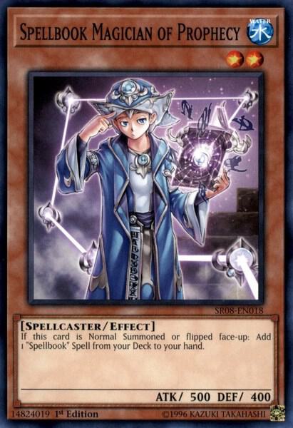 Spellbook Magician of Prophecy - Structure Deck: Order of the Spellcasters YuGiOh trading card