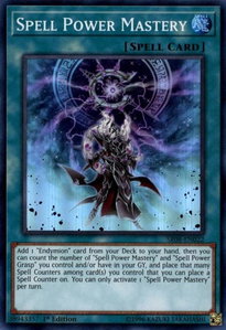 Spell Power Mastery - Structure Deck: Order of the Spellcasters (SR08) #SR08-EN022 - Super Rare YuGiOh Trading Card