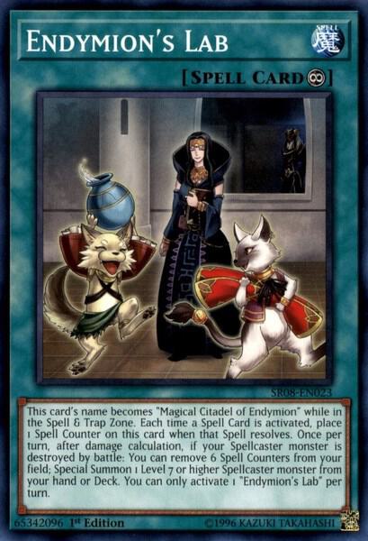 Endymion's Lab - Structure Deck: Order of the Spellcasters YuGiOh trading card