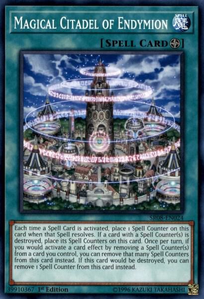 Magical Citadel of Endymion - Structure Deck: Order of the Spellcasters YuGiOh trading card