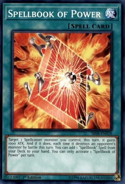 Spellbook of Power - Structure Deck: Order of the Spellcasters YuGiOh trading card