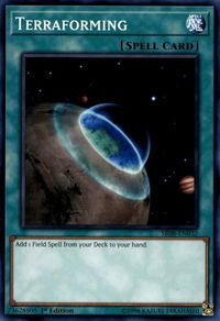 Terraforming - Structure Deck: Order of the Spellcasters (SR08) #SR08-EN032 - Common / Short Print YuGiOh Trading Card