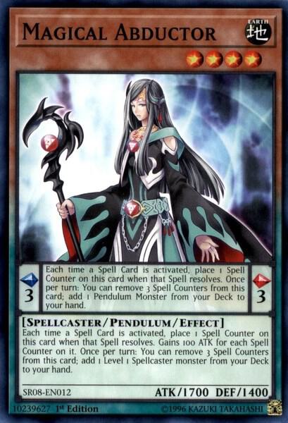 Magical Abductor - Structure Deck: Order of the Spellcasters YuGiOh trading card