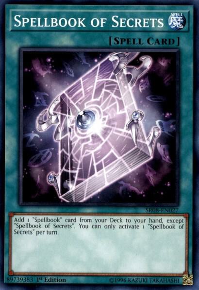 Spellbook of Secrets - Structure Deck: Order of the Spellcasters YuGiOh trading card
