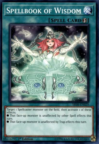 Spellbook of Wisdom - Structure Deck: Order of the Spellcasters YuGiOh trading card