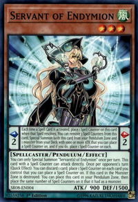 Servant of Endymion - Structure Deck: Order of the Spellcasters (SR08) #SR08-EN004 - Common / Short Print YuGiOh Trading Card