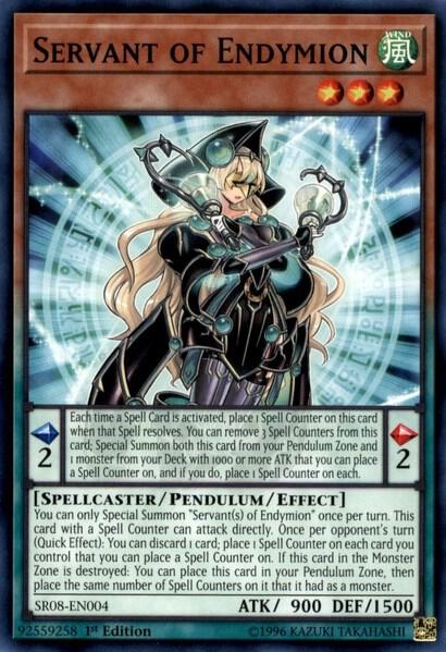 Servant of Endymion - Structure Deck: Order of the Spellcasters YuGiOh trading card