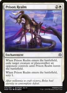 Prison Realm - War of the Spark (WAR) #26 - Uncommon Magic: The Gathering Trading Card