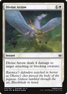 Divine Arrow - War of the Spark (WAR) #10 - Common Magic: The Gathering Trading Card
