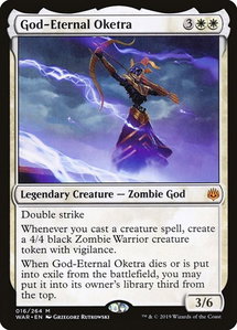 God-Eternal Oketra - War of the Spark (WAR) #16 - Mythic Rare Magic: The Gathering Trading Card