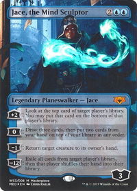 Jace, the Mind Sculptor - Mythic Edition: War of the Spark (MED3) #WS3 - Mythic Magic: The Gathering Trading Card