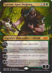 Garruk, Apex Predator - Mythic Edition: War of the Spark (MED3) #WS5 - Mythic Magic: The Gathering Trading Card