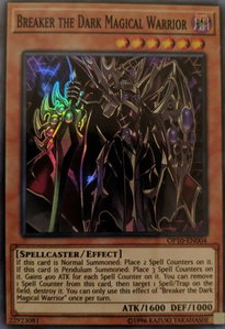 Breaker the Dark Magical Warrior - OTS Tournament Pack 10 (OP10) #OP10-EN004 - Super Rare YuGiOh Trading Card