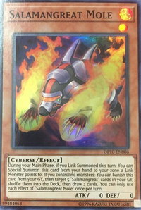 Salamangreat Mole - OTS Tournament Pack 10 (OP10) #OP10-EN006 - Super Rare YuGiOh Trading Card