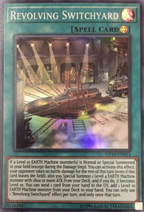 Revolving Switchyard - OTS Tournament Pack 10 (OP10) #OP10-EN011 - Super Rare YuGiOh Trading Card
