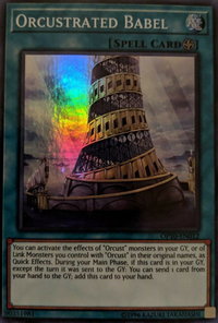 Orcustrated Babel - OTS Tournament Pack 10 (OP10) #OP10-EN012 - Super Rare YuGiOh Trading Card
