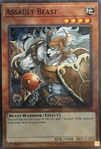 Assault Beast - OTS Tournament Pack 10 (OP10) #OP10-EN014 - Common / Short Print YuGiOh Trading Card