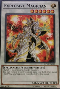Explosive Magician - OTS Tournament Pack 10 (OP10) #OP10-EN017 - Common / Short Print YuGiOh Trading Card