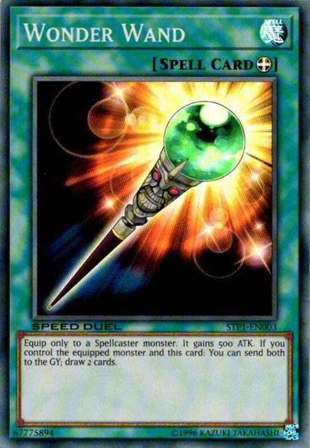 Wonder Wand - Speed Duel: Tournament Pack 1 YuGiOh trading card