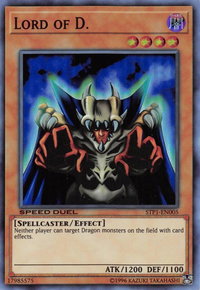 Lord of D. - Speed Duel: Tournament Pack 1 (STP1) #STP1-EN005 - Super Rare YuGiOh Trading Card