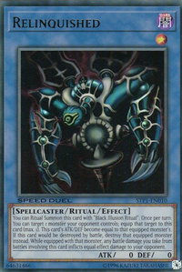Relinquished - Speed Duel: Tournament Pack 1 (STP1) #STP1-EN010 - Ultra Rare YuGiOh Trading Card